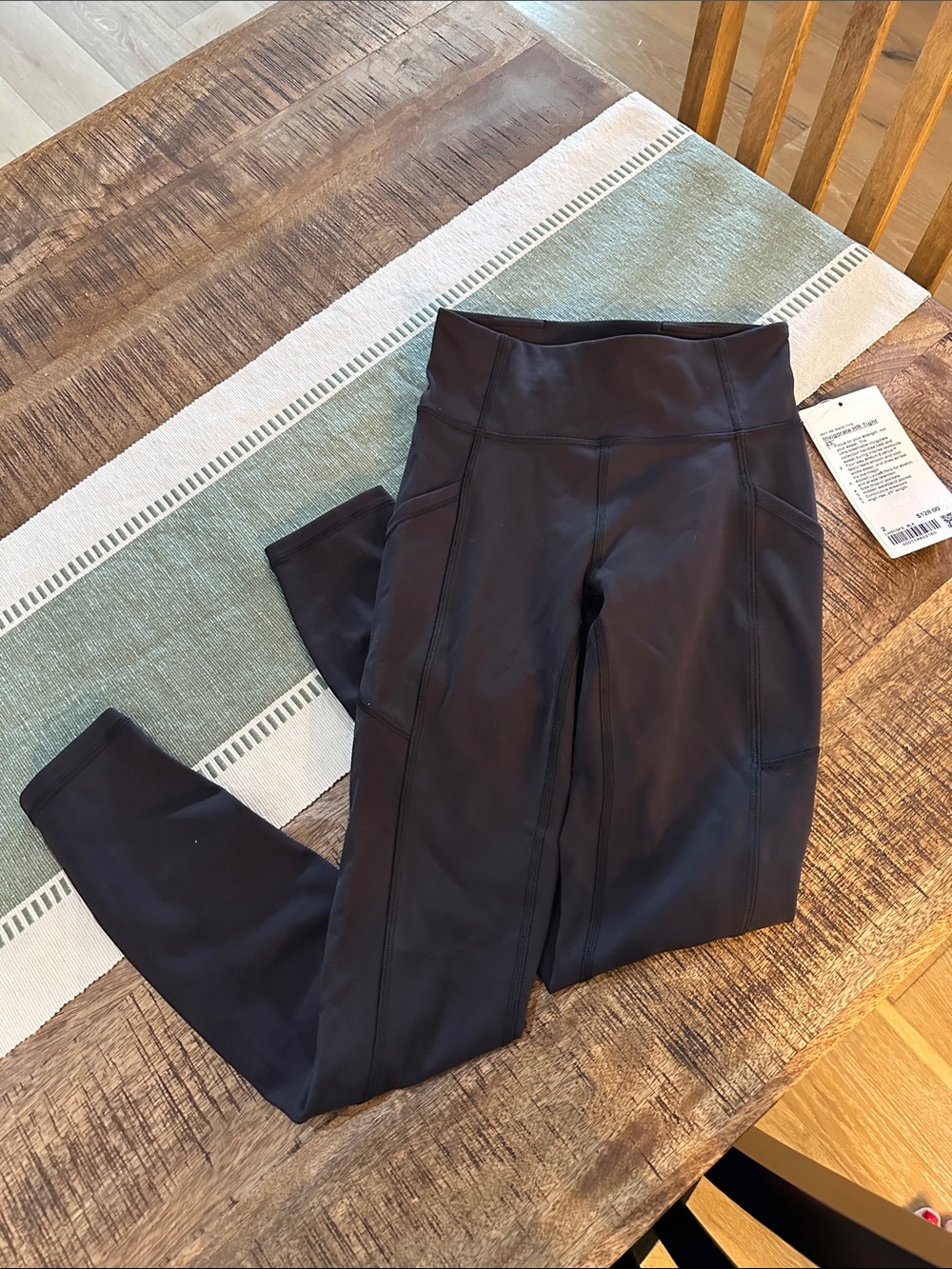 lululemon athletica Black High-Rise Pocket Leggings